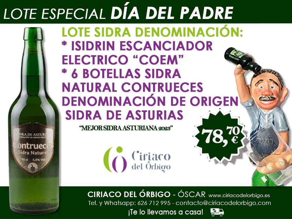 OFERTA SIDRA DENOMINACIÓN MAS ISIDRIN