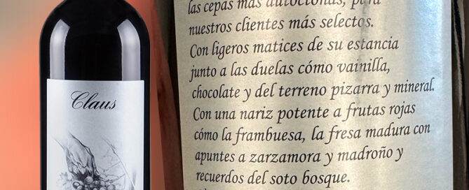 vino de autor Claus