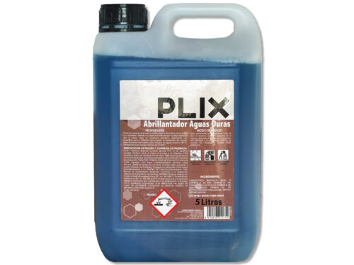 ABRILLANTADOR AGUAS DURAS PLIX PROFESIONAL 5 LITROS