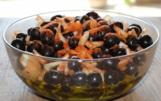 aceitunas negras manzanilla