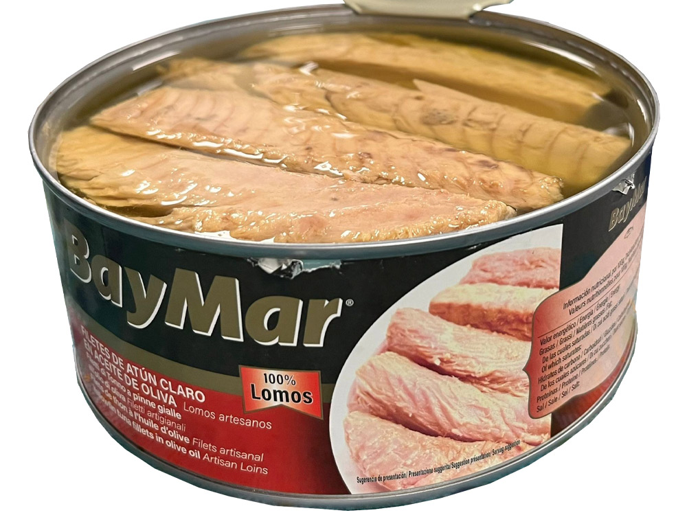 LATA FILETE ATÚN CLARO 100% LOMO ACEITE OLIVA